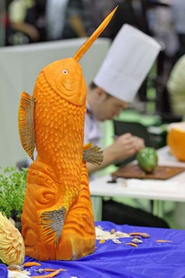 1-й Чемпионат Европы по овощным скульптурам