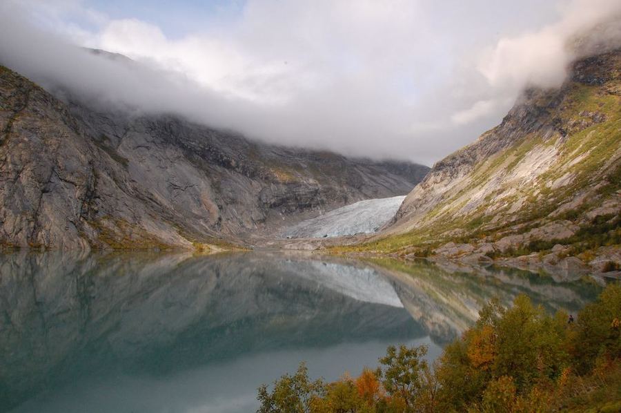 Ледник Нигардсбреен (Nigardsbreen) в Норвегии