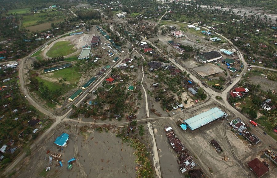 Последствия тайфуна 'Бофа' на филиппинском острове Минданао