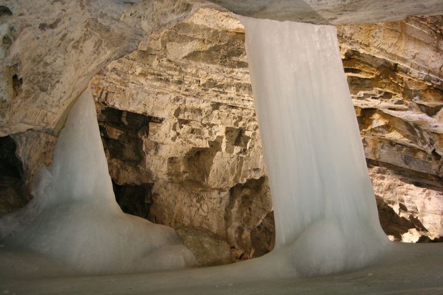 Ледовые подземелья