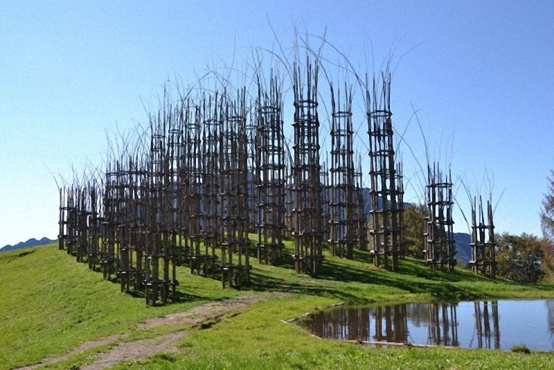 Проект ''живого'' храма от Джулиано Маури (Giuliano Mauri)
