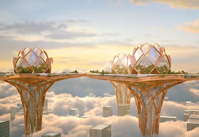 Город будущего — City in the Sky