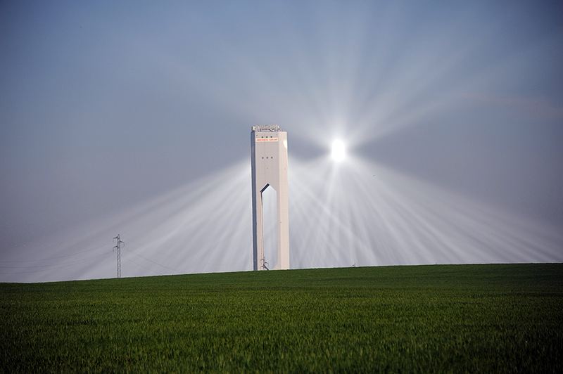 Солнечная башня в Испании