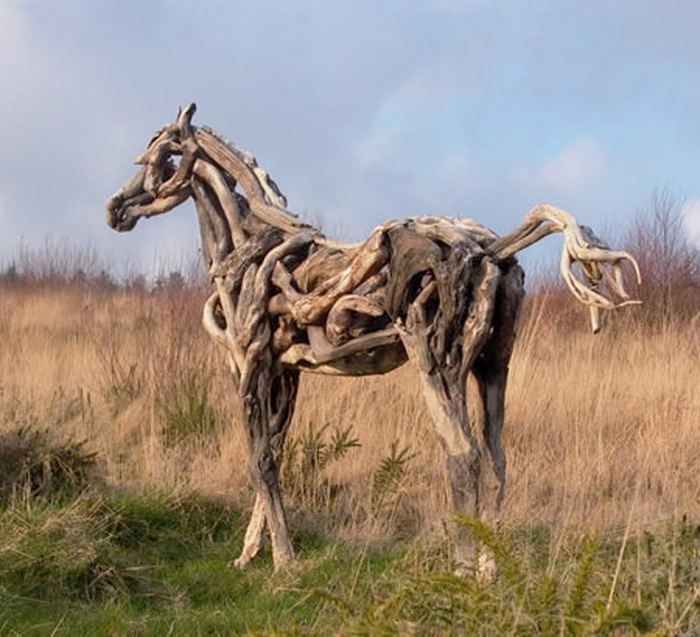 Невероятные скульптуры лошадей от Хизер Джанч (Heather Jansch)