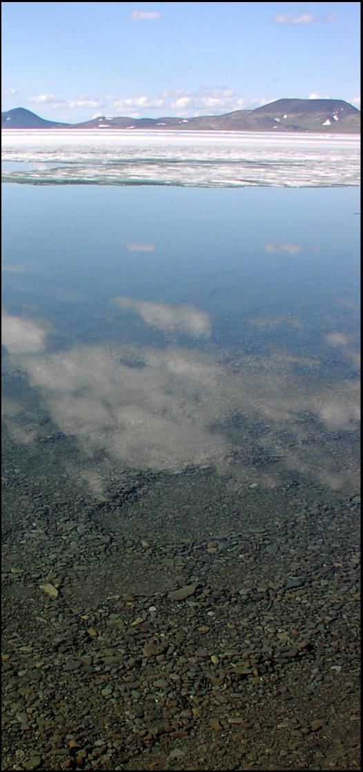 Эльгыгытгын - кратерное озеро на Чукотке