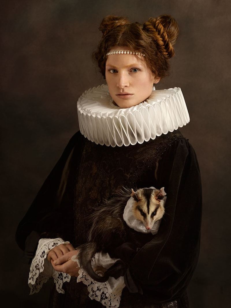 Очаровательные портреты в духе фламандской живописи