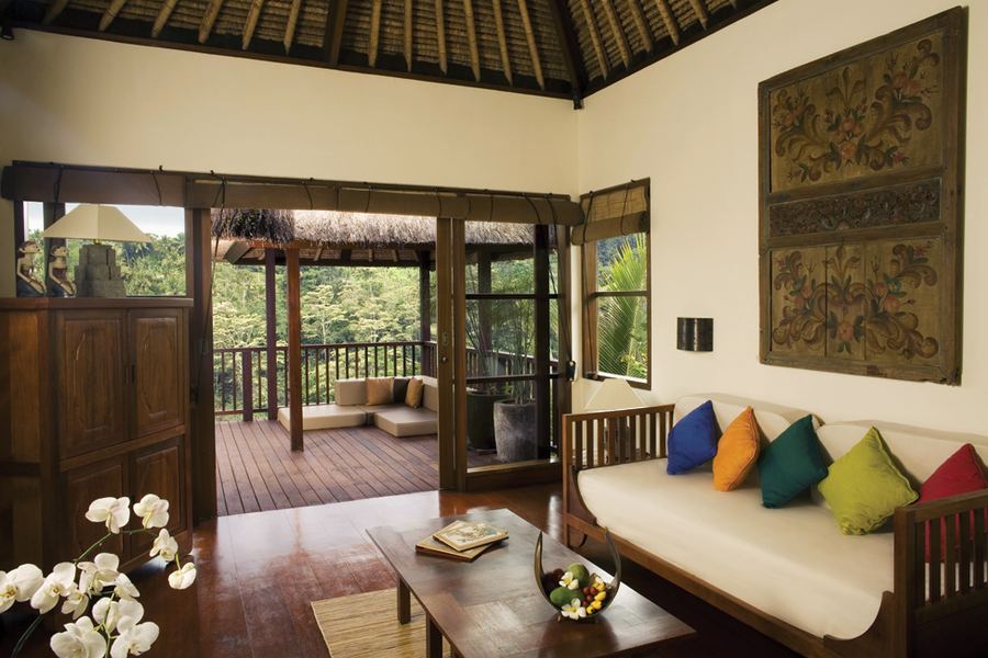 Роскошный бутик-отель Ubud Hanging Gardens на Бали 