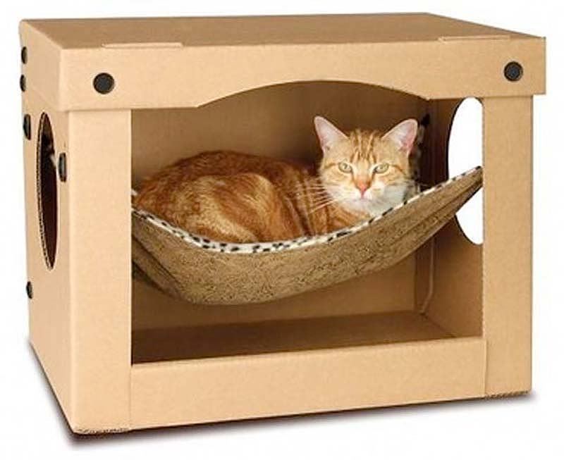 Необычные домики для кошек