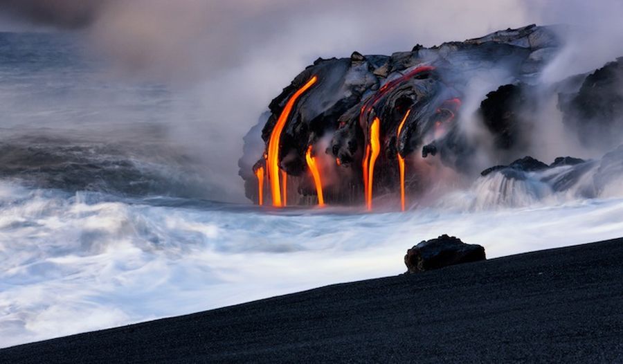 Раскаленная лава в фотографиях Брюса Омори (Bruce Omori) 