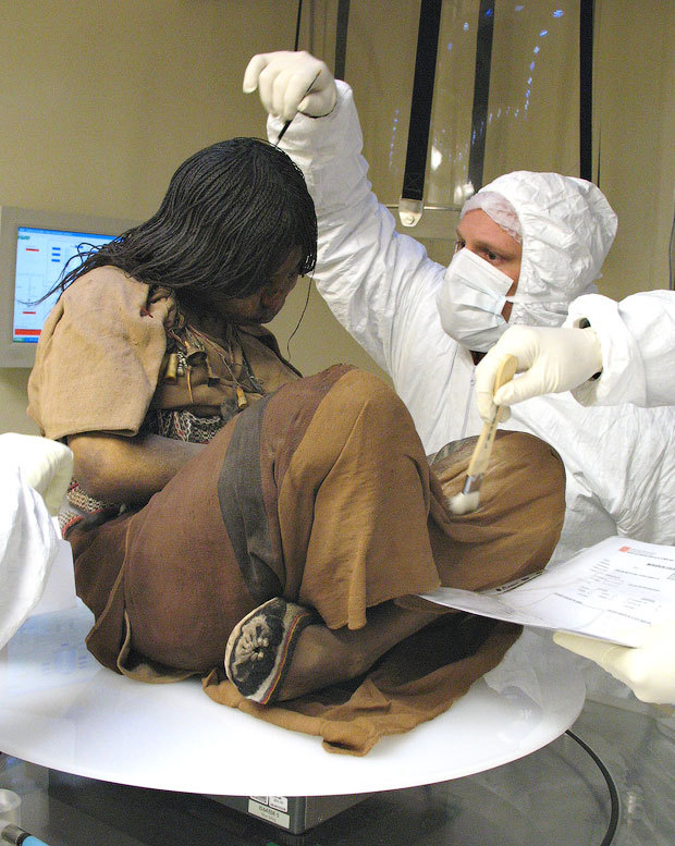 Дева гор: 500-летняя замороженная мумия из племени инков