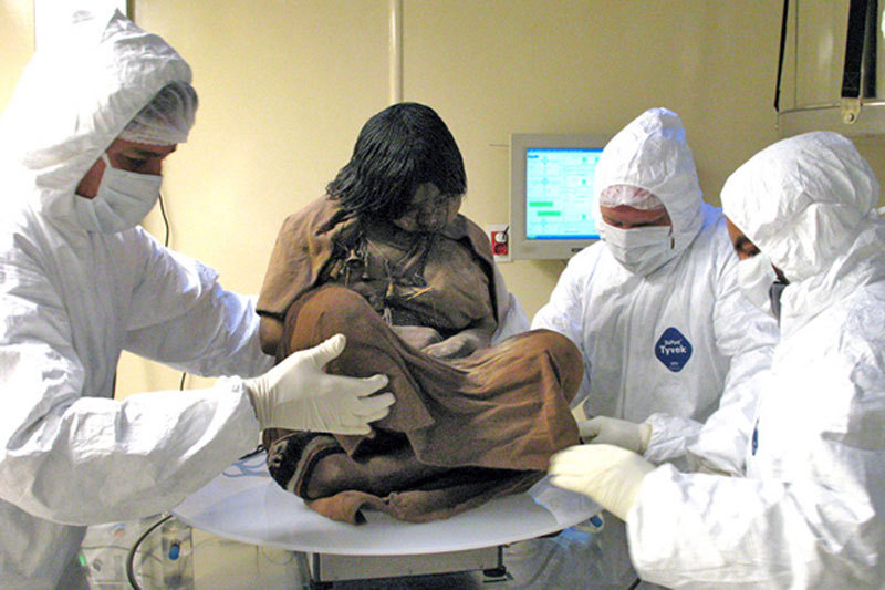 Дева гор: 500-летняя замороженная мумия из племени инков