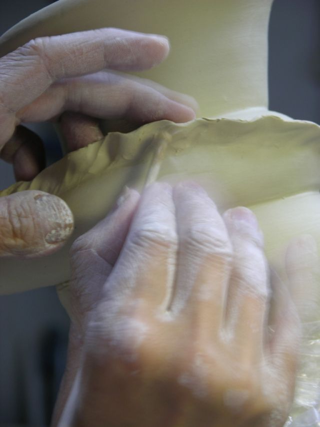 Мастерство лепки из глины скульптора Джонсона Цанга (Johnson Tsang)