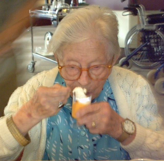 Хендрикье ван Андел-Схиппер, 115-летняя долгожительница, которая умерла в 2005 году (фото Wikimedia Commons). 