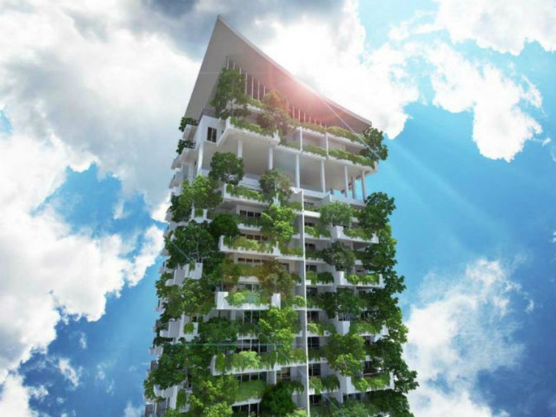 В Шри-Ланке планируется строительство экологически чистого вертикального сада