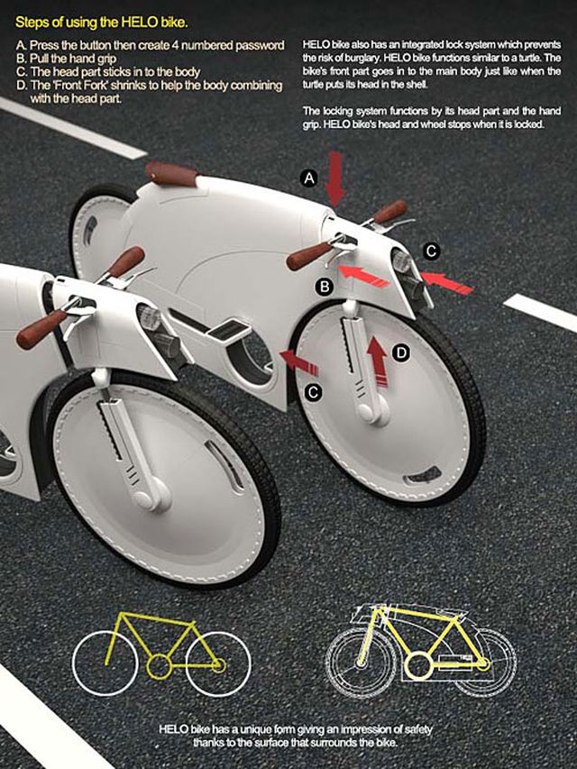 10 концептов велосипедов будущего