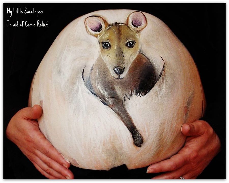 Рисунки на теле от художницы Кэрри Престон
