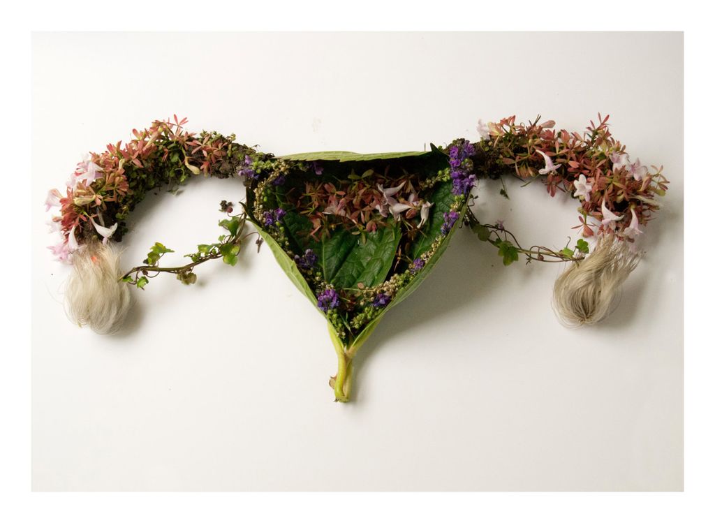 Камила Карлоу: Внутренние органы человека, воссозданные из цветов и растений