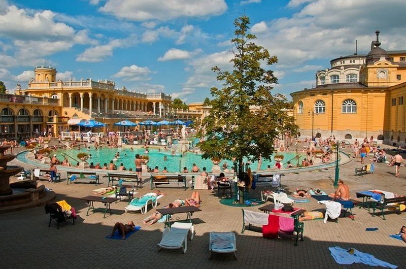 Термальная купальня Сечени в Будапеште