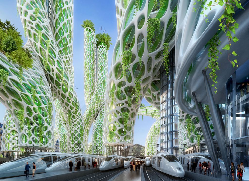Проект: Зеленый Париж -2050 (The 2050 Paris Smart City)