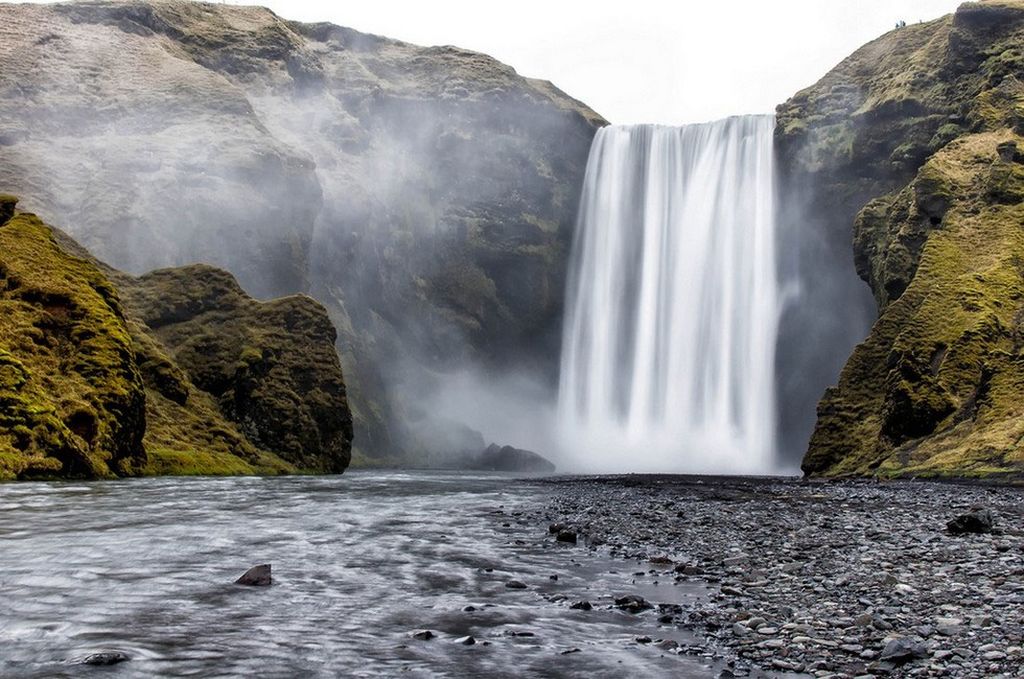 Водопад Скоугафосс, Исландия