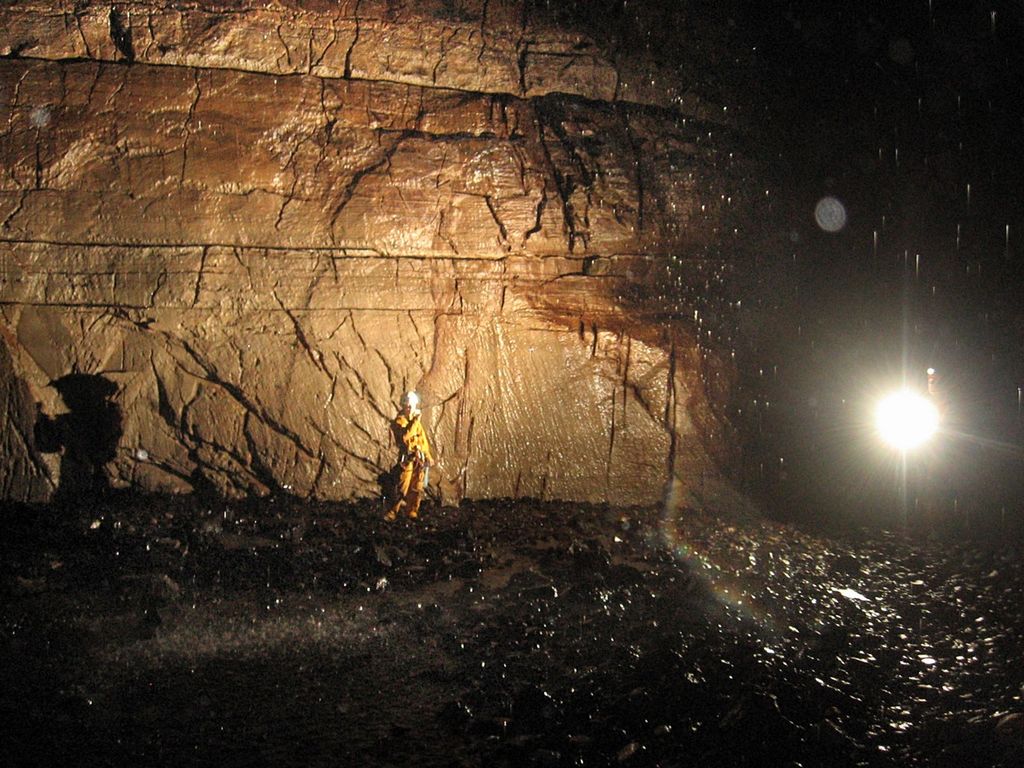 Пещера Gaping Gill, Англия