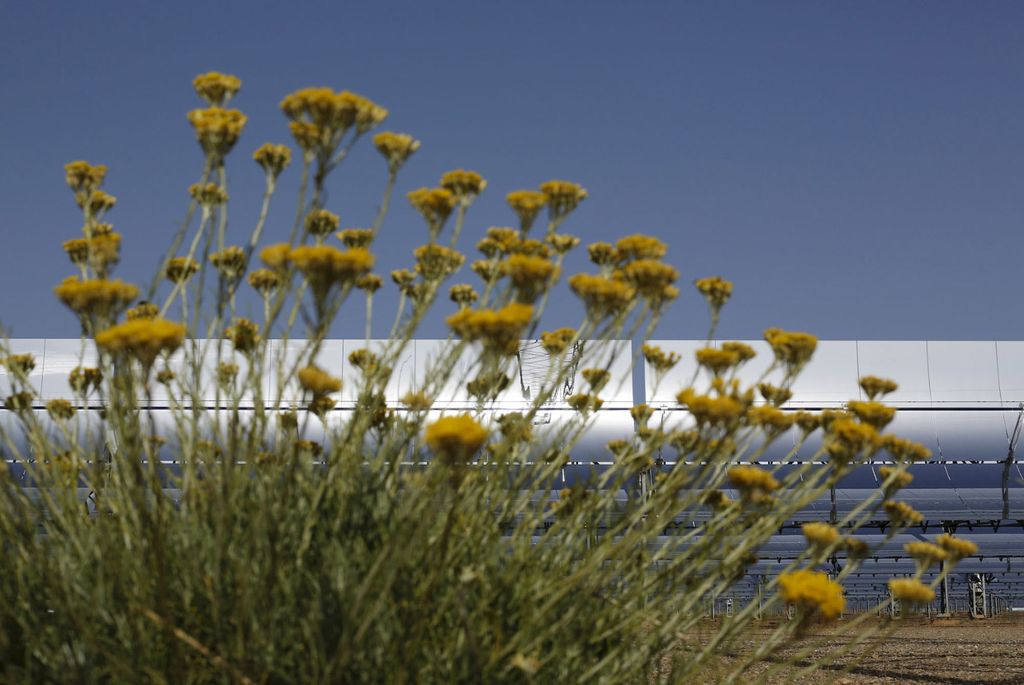 Солнечная электростанция Андасол в южной Испании
