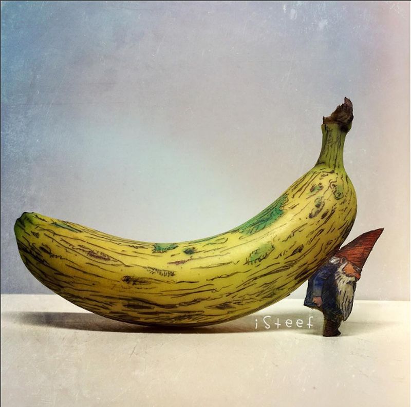 Банановые шедевры Стефана Бруше