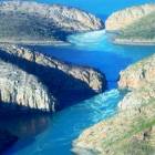 Водопад в бухте Талбот