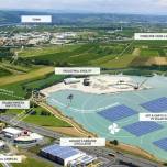 Первая плавучая солнечная электростанция в великобритании