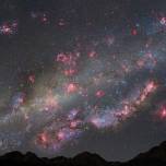Как могло выглядеть ночное небо над нами 10 миллиардов лет назад?