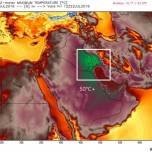 В кувейте зафиксирована самая высокая температура на земле