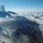 Извержение вулкана на аляске
