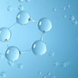 Что находится между молекулами воды?