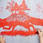 Искусство вырезания из бумаги от Евгении Золото