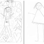 Детские рисунки помогают угадать одаренность ребенка