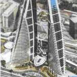 Эко-Арихитектура: всемирный торговый центр в бахрейне