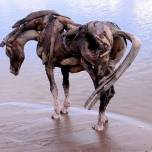 Невероятные скульптуры лошадей от хизер джанч (heather jansch)