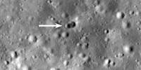 На луне появился двойной кратер после удара китайской ракеты