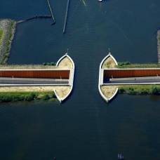 Акведук veluwemeer, нидерланды