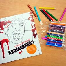 Кровавая книжка-раскраска для детей