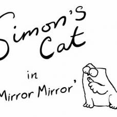 Мультфильм: кот саймона и зеркало
