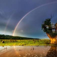 Фотографии двойных радуг, сделанные по всему миру