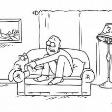 Мультфильм о коте саймона: страхоножка