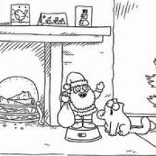 Мультфильм: кот саймона и и рождественская встреча