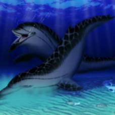 Палеонтологи обнаружили древнего дельфина с метровым подбородком