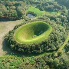 Кратер irish sky garden - ирландский небесный сад