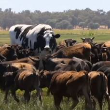 Огромный рост спас австралийского быка от скотобойни