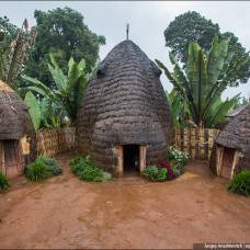 Дома-Слоны: сплетенные из бамбука дома эфиопского племени дорзе