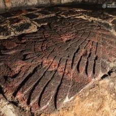 У подножия ацтекского храма обнаружили барельеф священного орла
