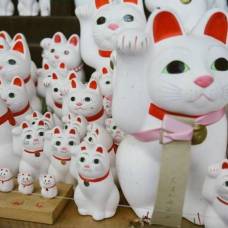 Готокудзи - токийский храм фарфоровых кошек, которые приносят удачу